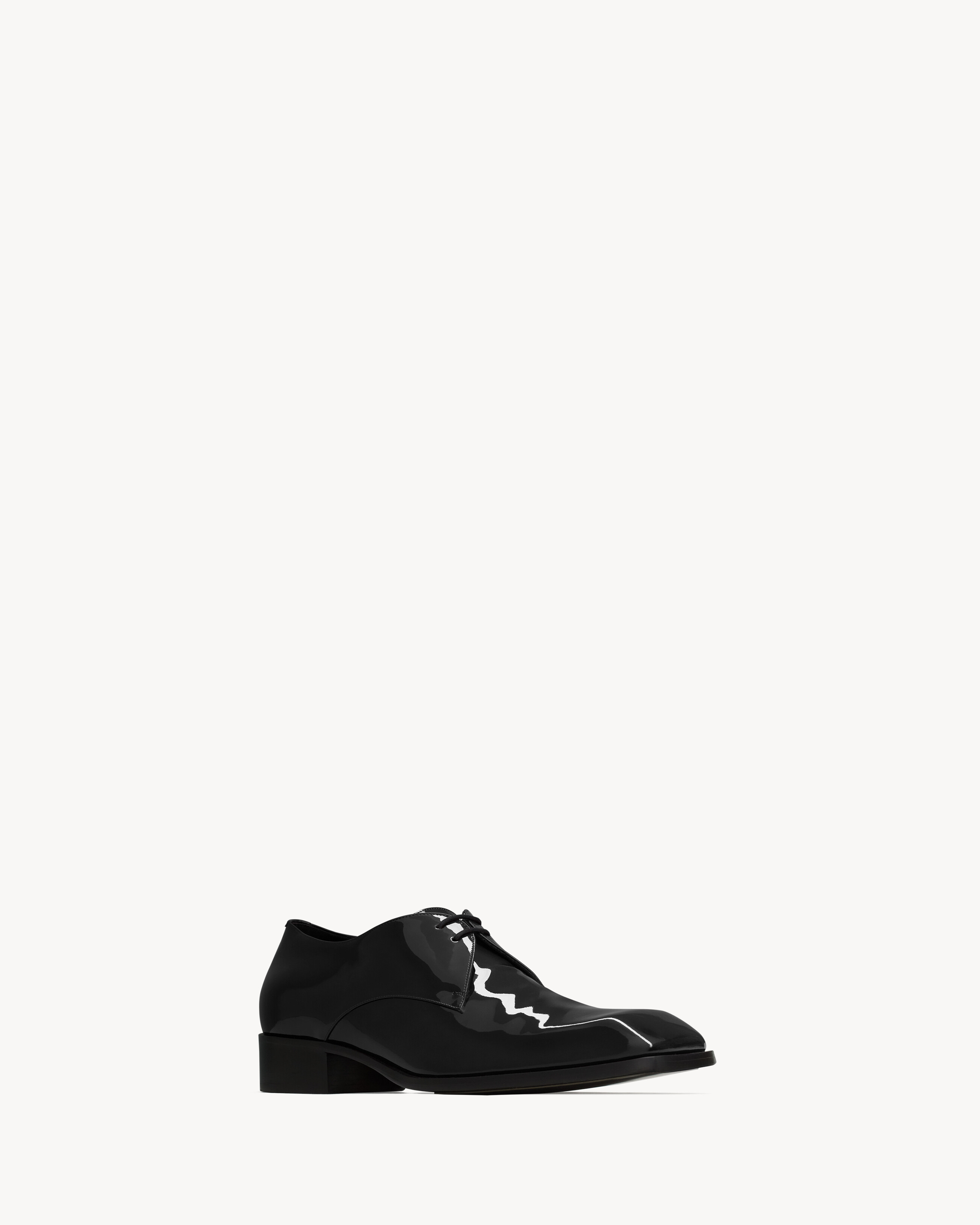 JEAN derbies in patent leather