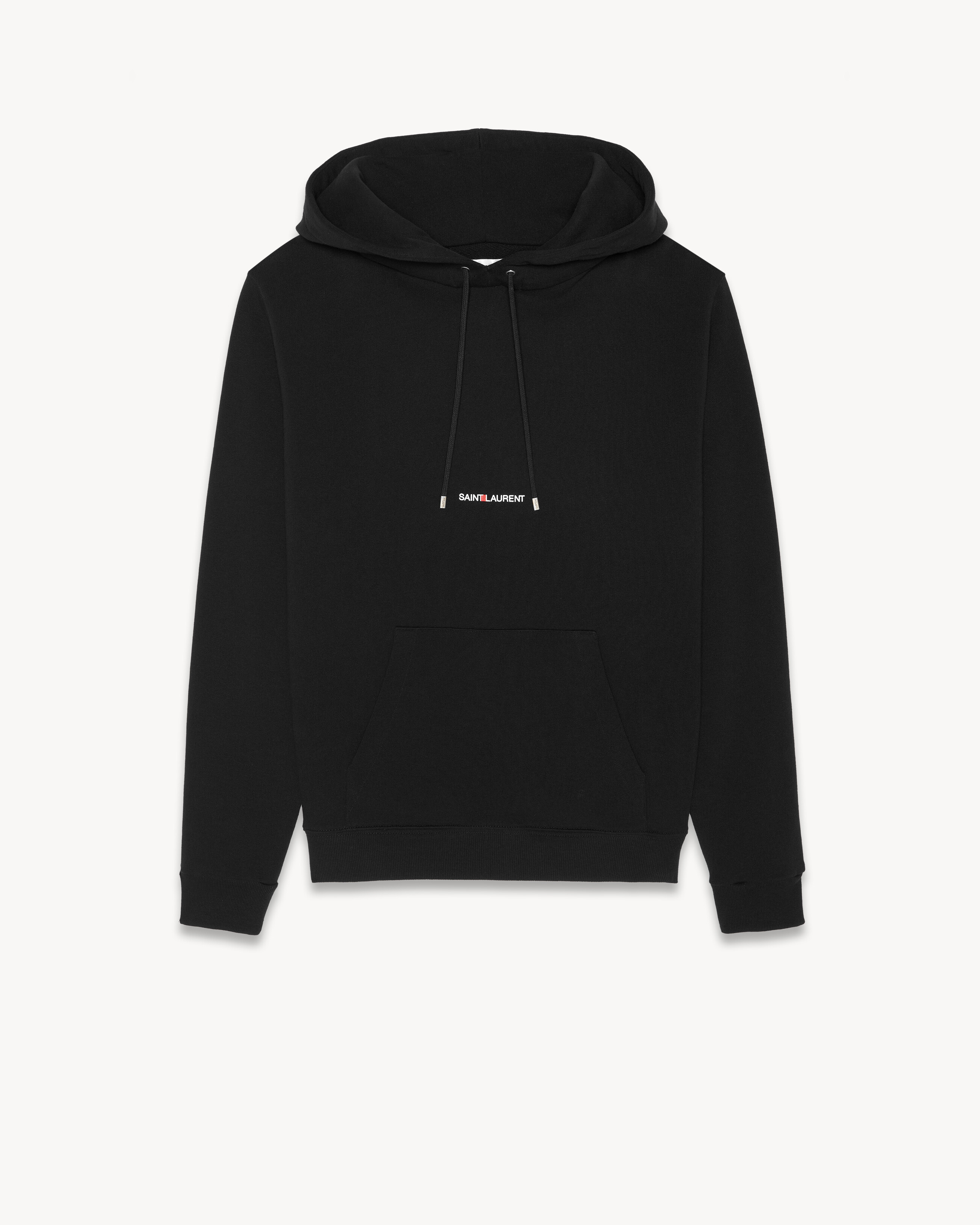 新品☆ Saint Laurent Hooded Sweatshirt-