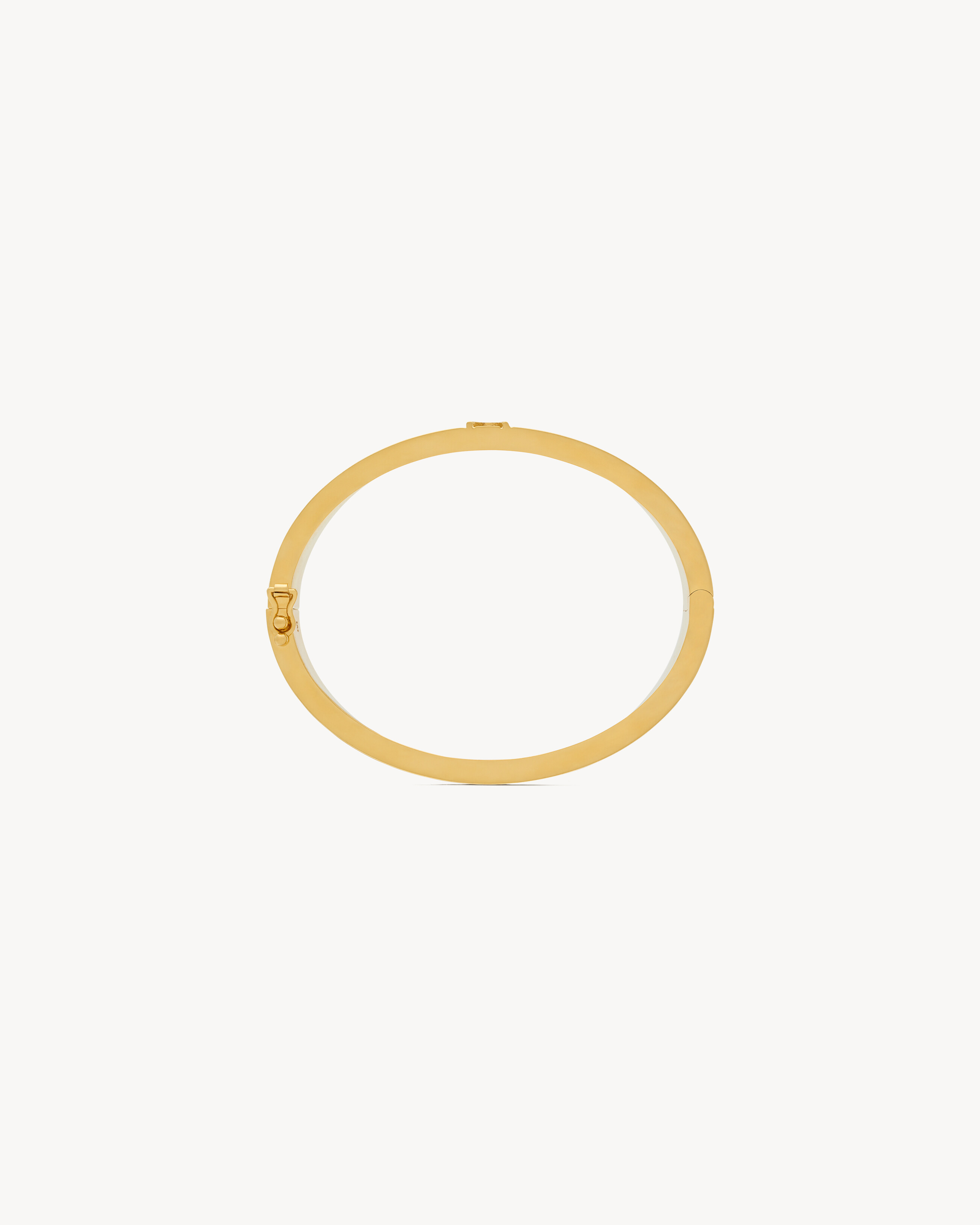 CASSANDRE bracelet in metal and leather
