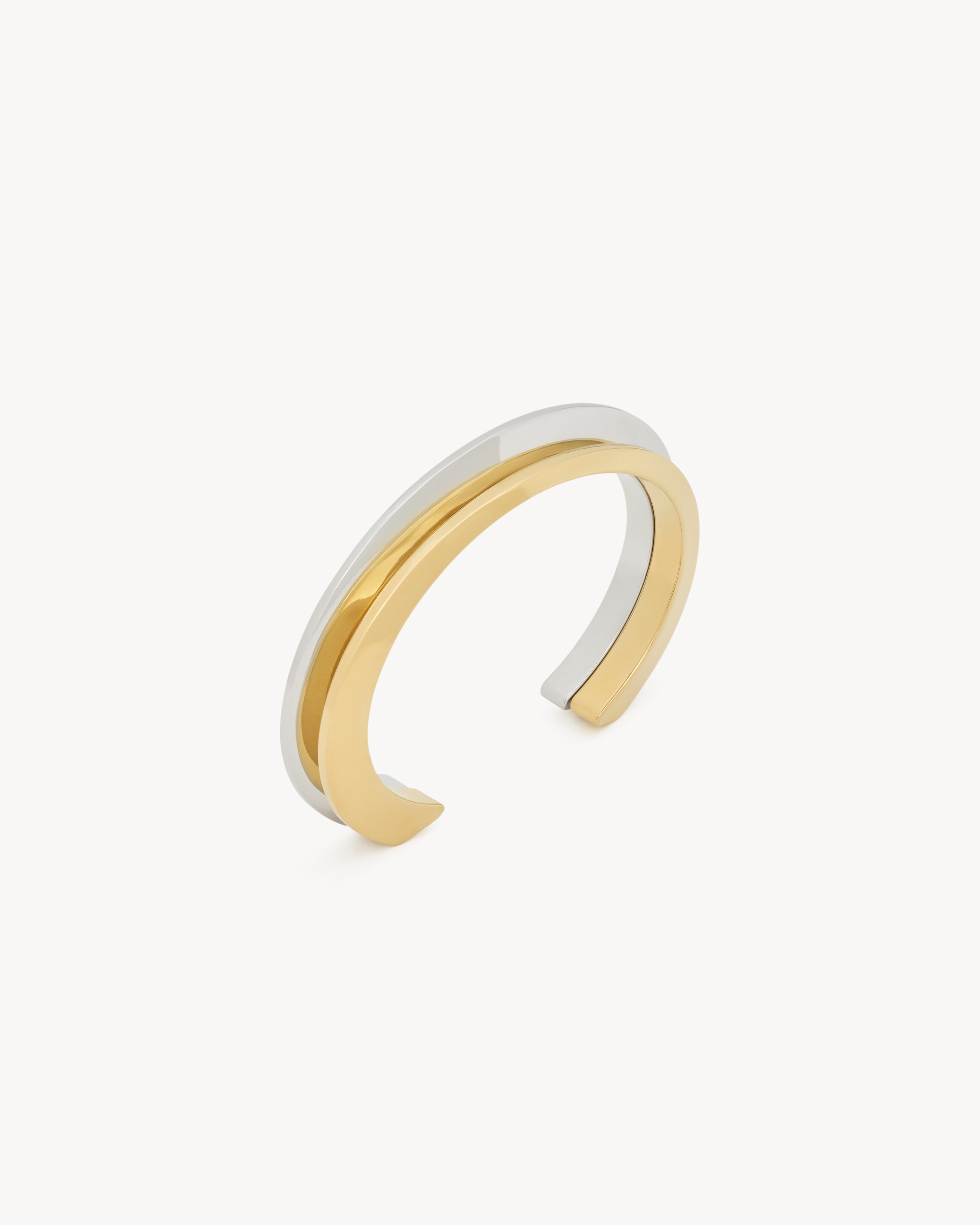 Bracciali a polsino con design a punta in metallo