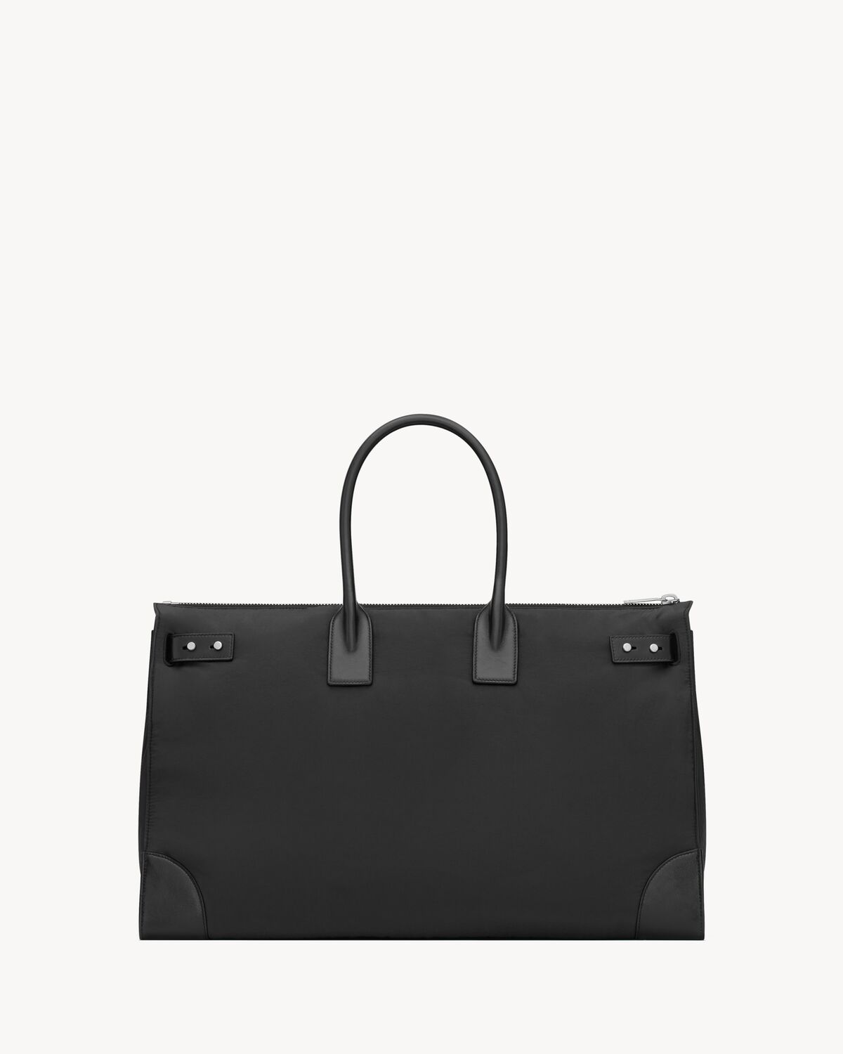 SAC DE JOUR DUFFLE 48H EN NYLON ET CUIR