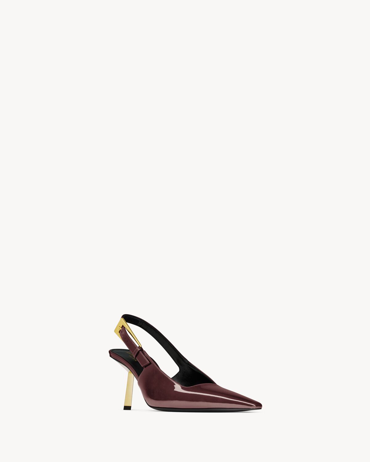 LEE Slingback-Pumps aus Lackleder