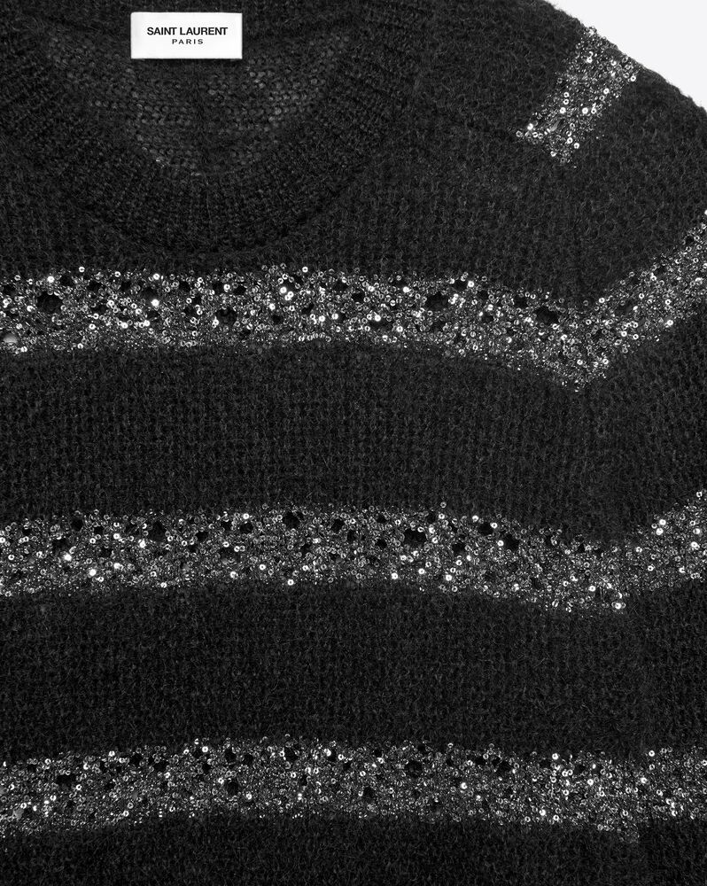 saint laurent knitted sweater