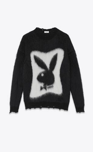 playboy sweater in mohair 