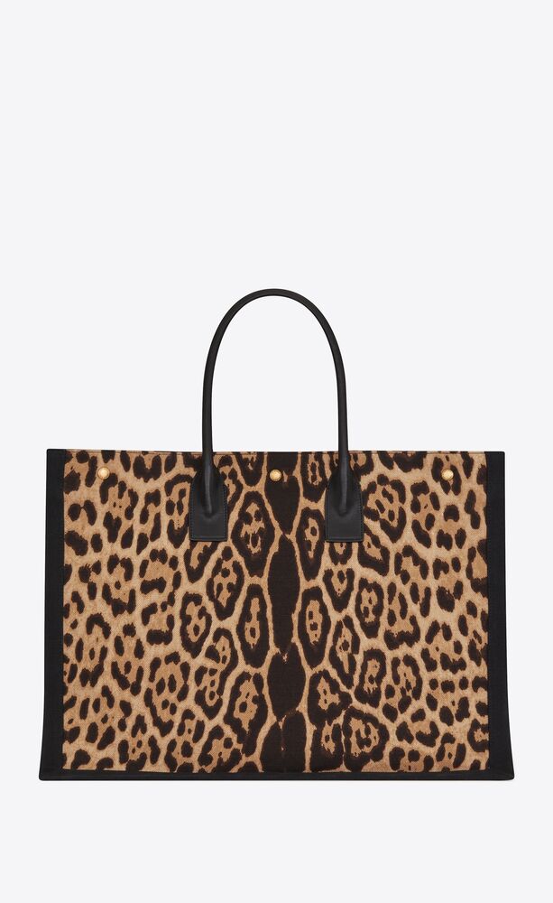 saint laurent leopard bag