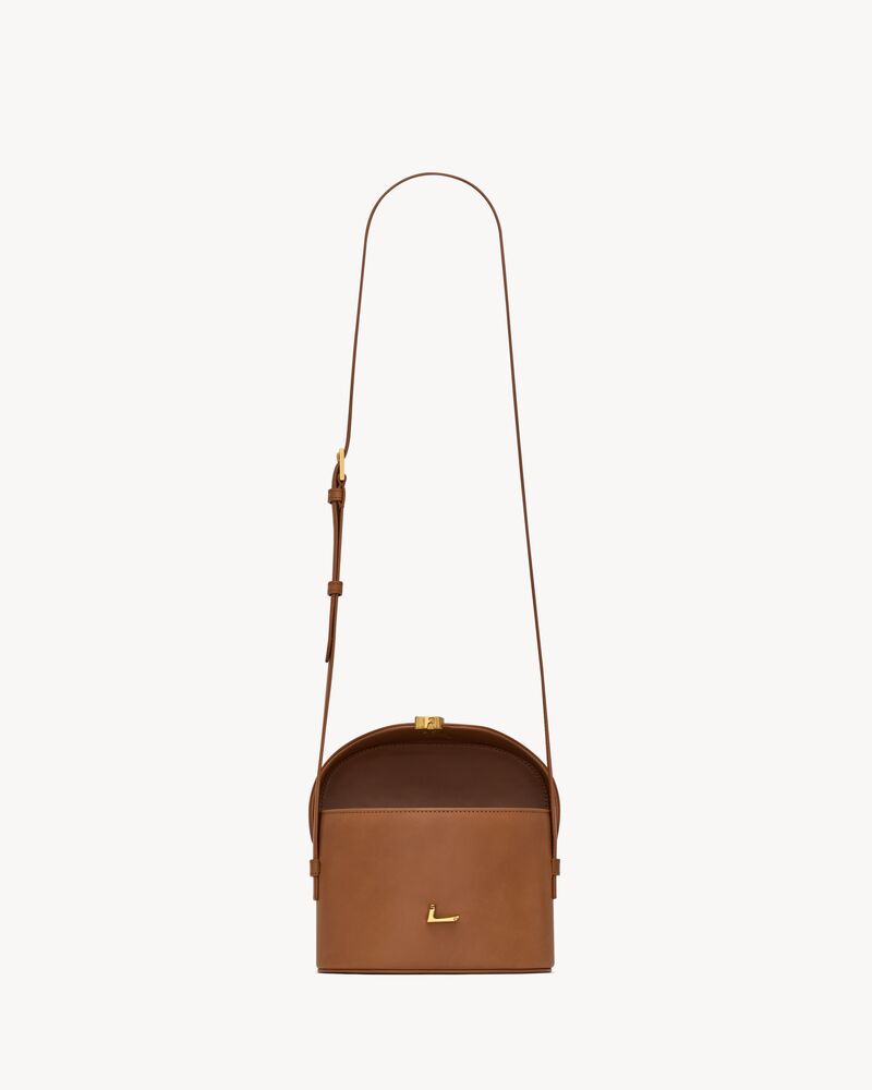 Box bag JUNE in pelle liscia