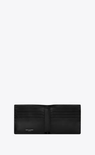 tiny cassandre east/west wallet in matte leather
