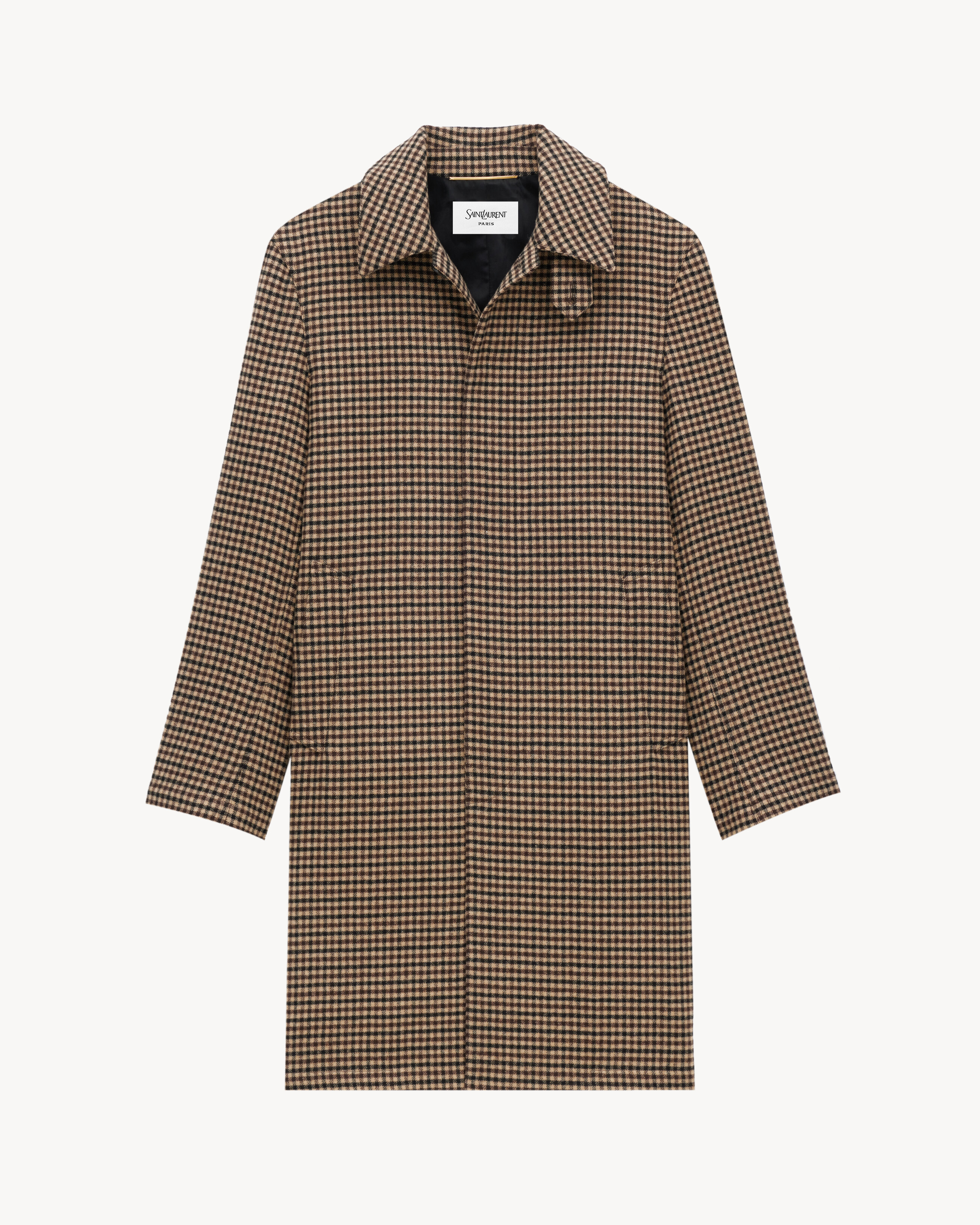 mac coat in vichy check