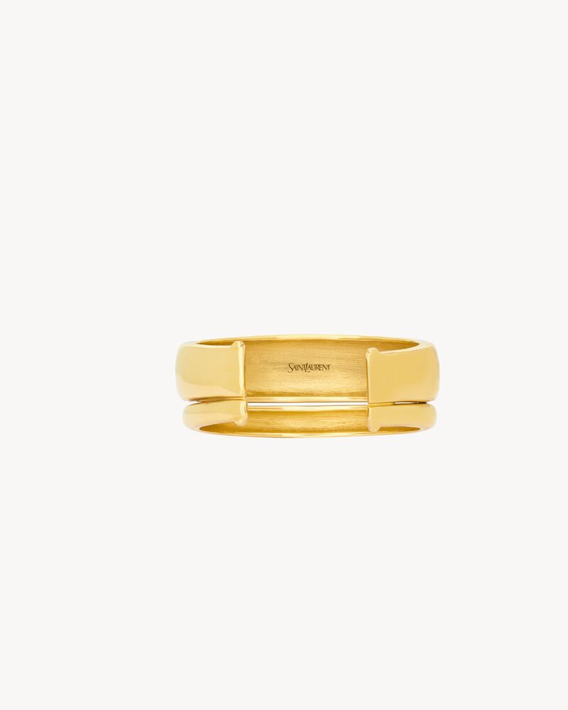 BRACCIALE A POLSINO IRREGOLARE IN METALLO