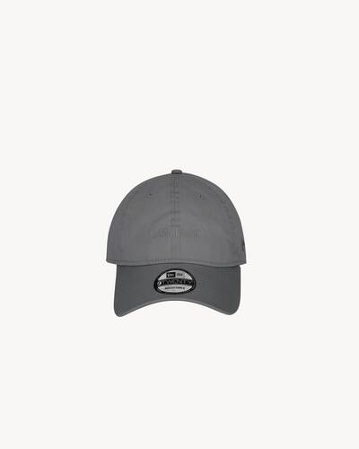 SAINT LAURENT×NEWERA モノグラムキャップ グレー男女兼用 SAINT LAURENT×New Era】YSL MONOGRAM CAP 2色 (Saint Laurent