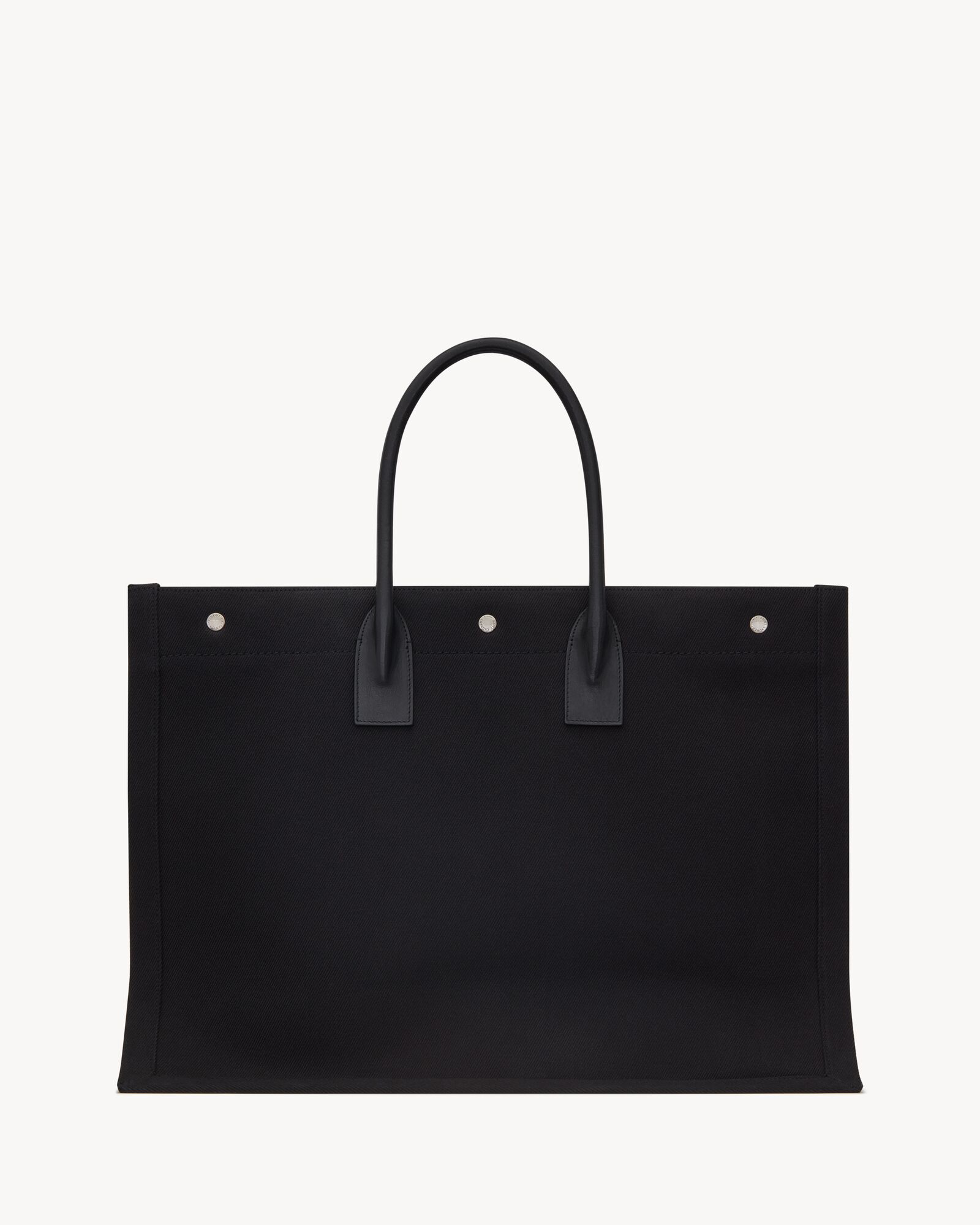 Ysl Rive Gauche Bag
 Rive gauche tote bag in linen and leather Saint Laurent