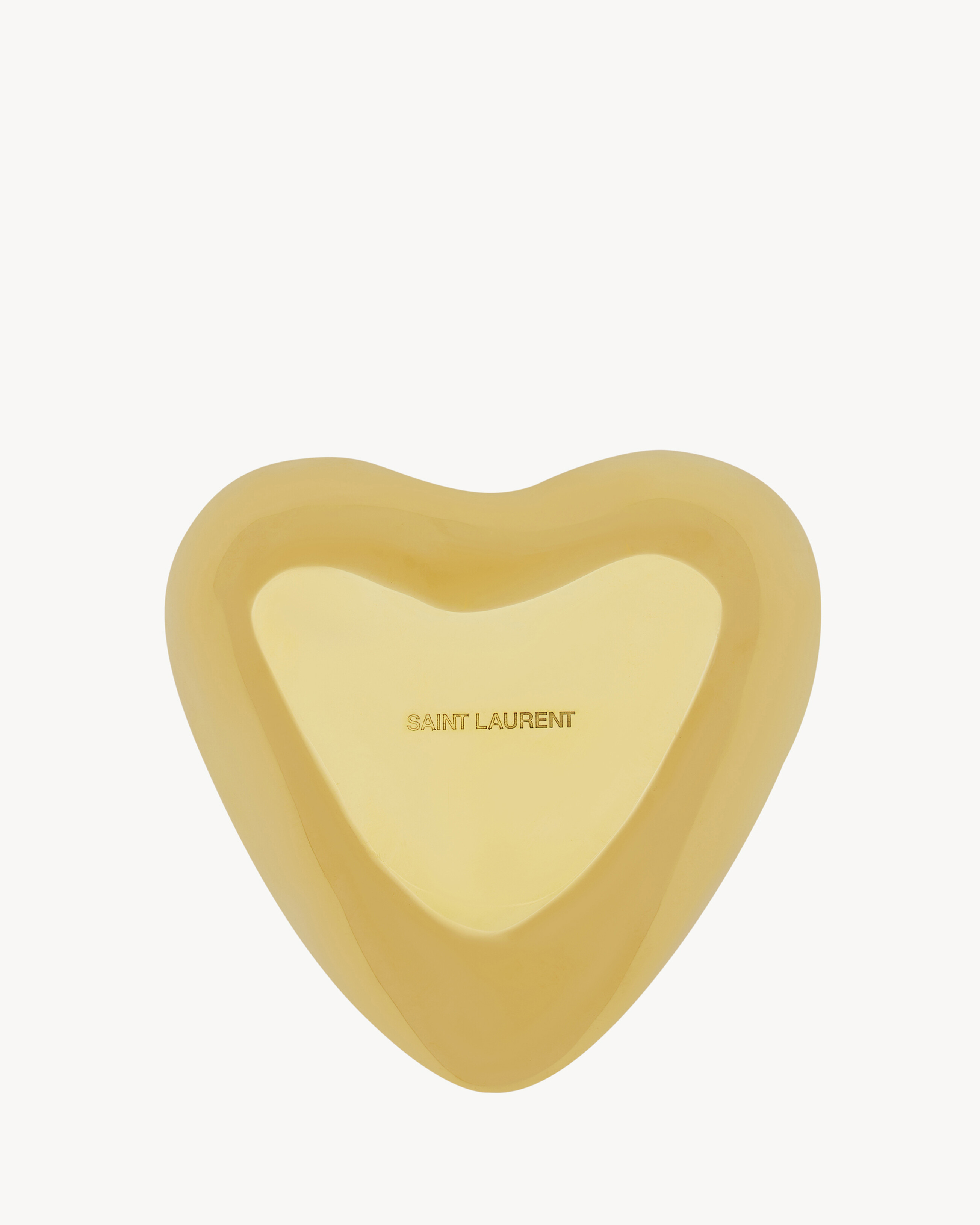 HEART PINTRAY IN BRASS