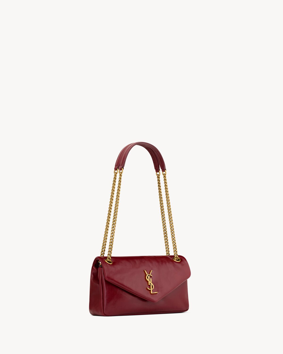 생로랑 샤이니 가죽 소재의 칼립소 스몰 숄더백 734153AADRE6688