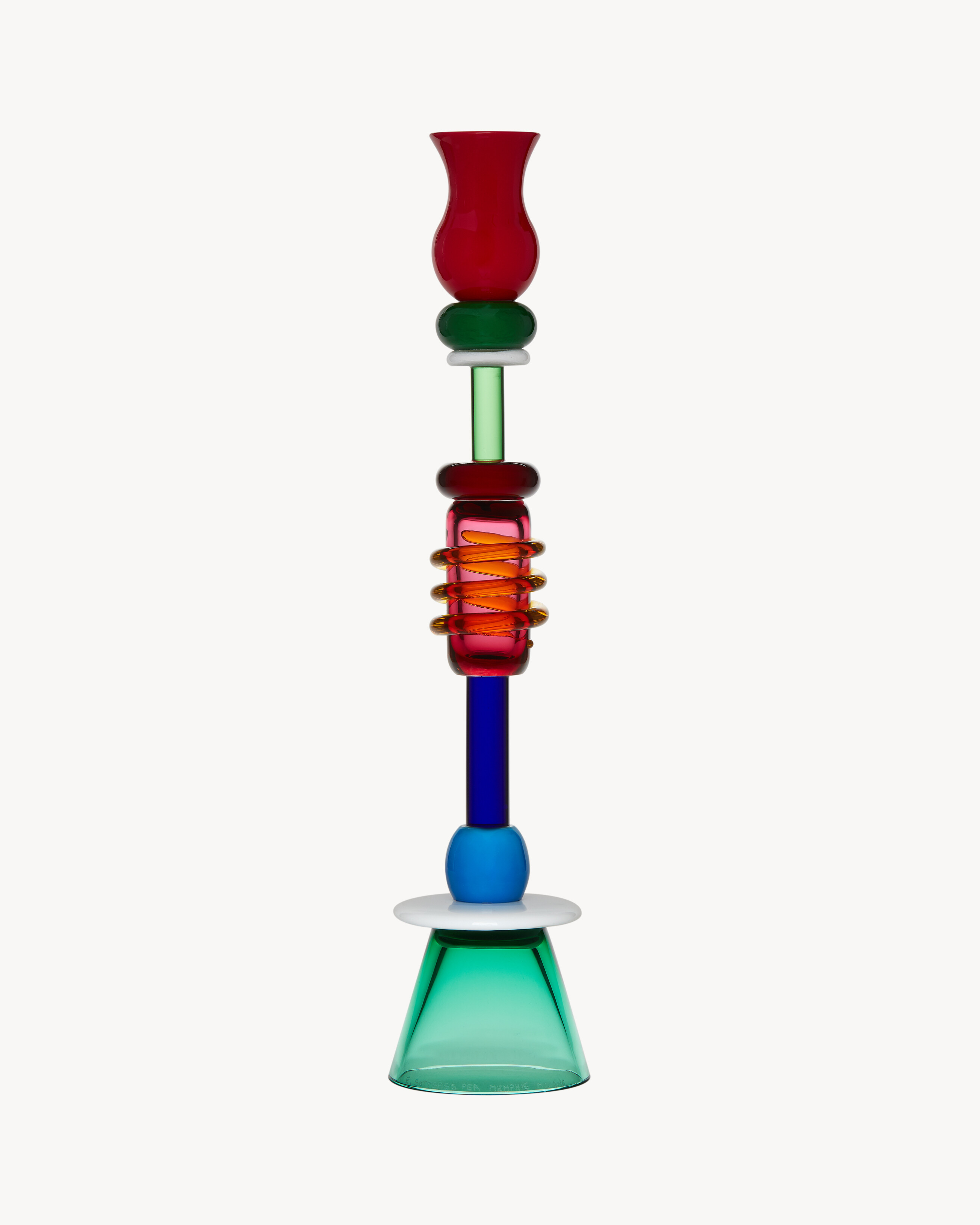 Ananke vase in Blown glass
