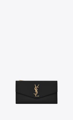 UPTOWN pouch in grain de poudre embossed leather | Saint Laurent | YSL.com