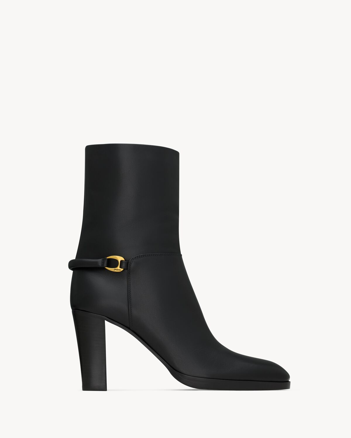 sulpice booties in smooth leather