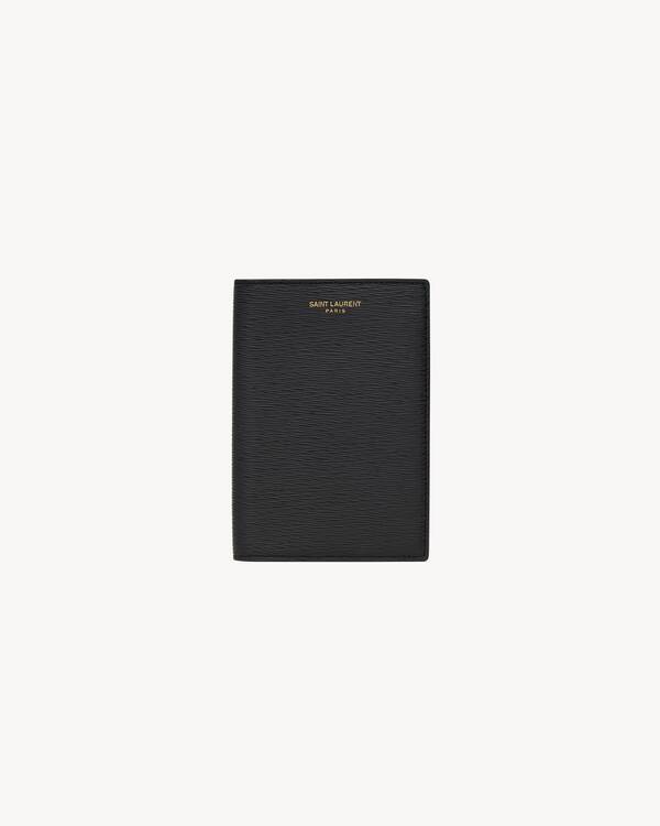 国内直営【SAINT LAURENT】ヴォルテール パスポートケース Saint Laurent(サンローラン) パスポートケース・ウォレット