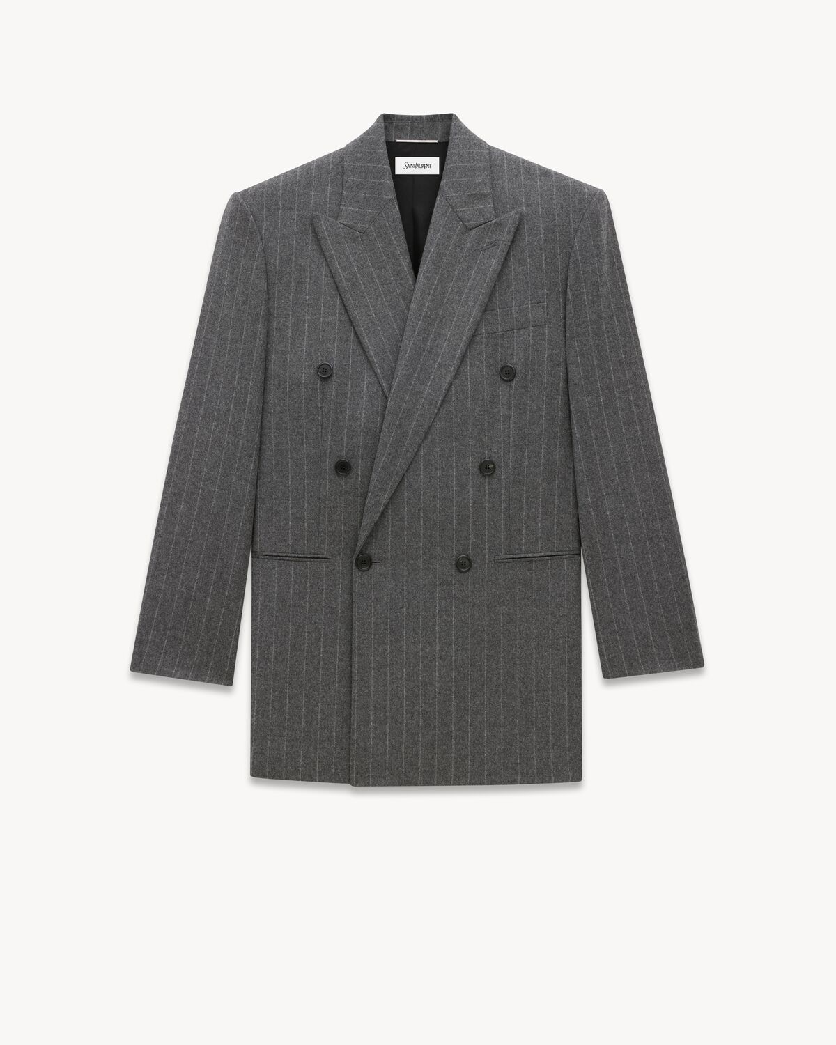 Saint laurent wool jacket online