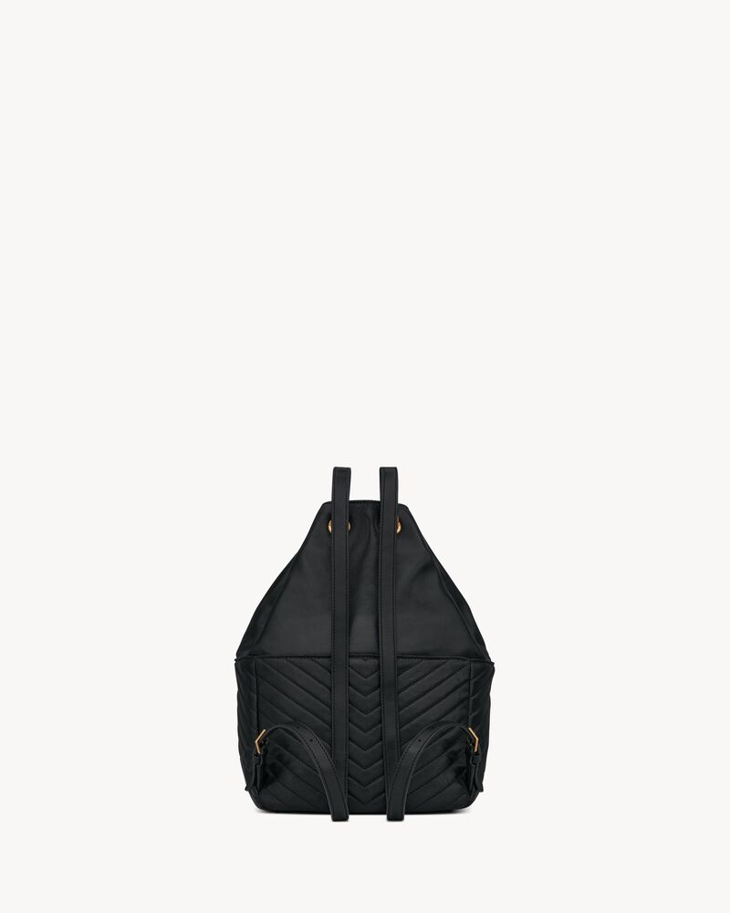 SAINT LAURENT◆直営/正規店◆JOEバックパック◆YSLロゴ◆レザー SAINT LAURENT◇直営/正規店◇JOEバックパック◇YSLロゴ◇レザー