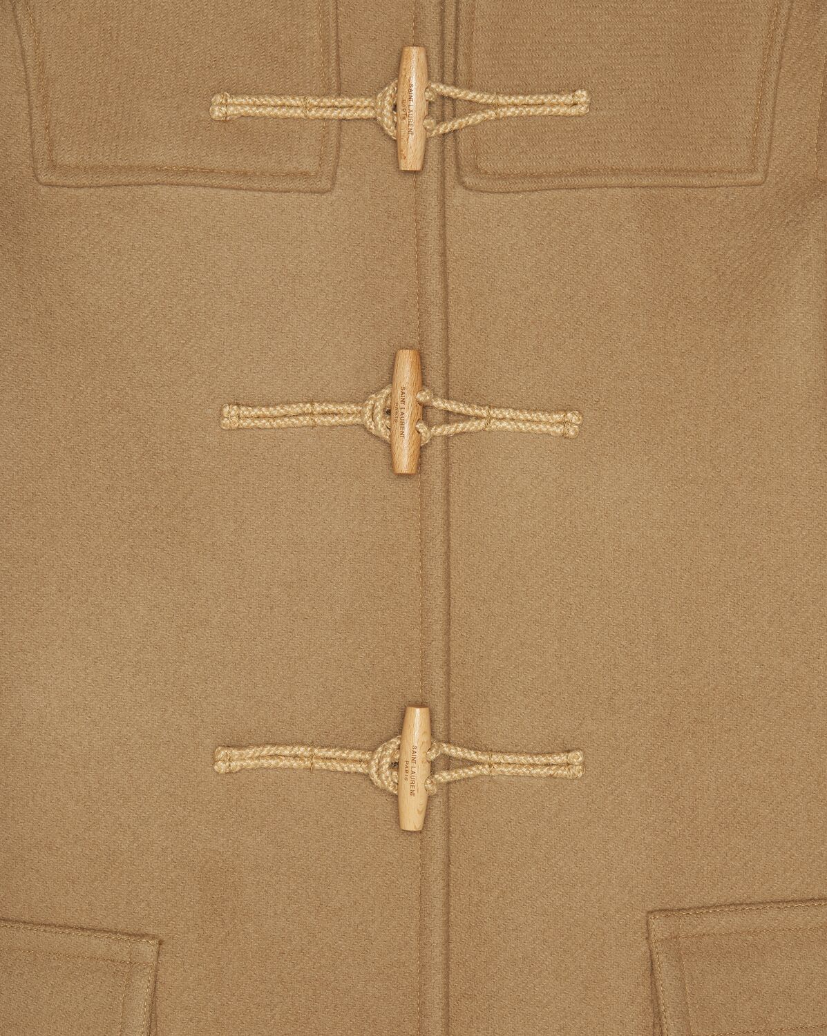 duffle coat in wool
