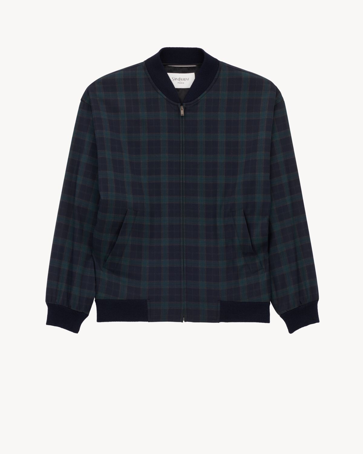 cassandre bomber jacket in check