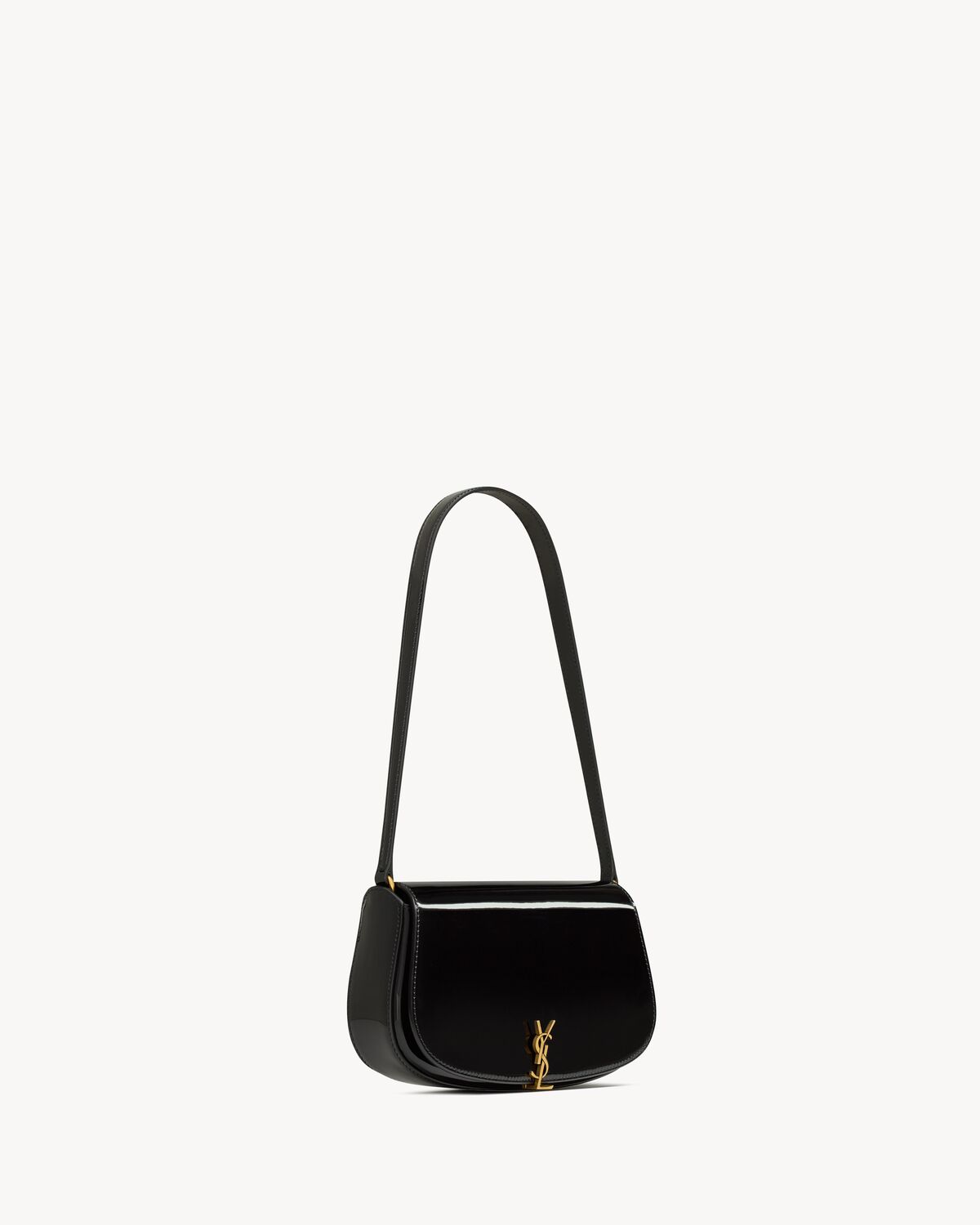 생로랑 페이턴트 가죽 미니 볼테르 숄더백 779642BMIIW1000