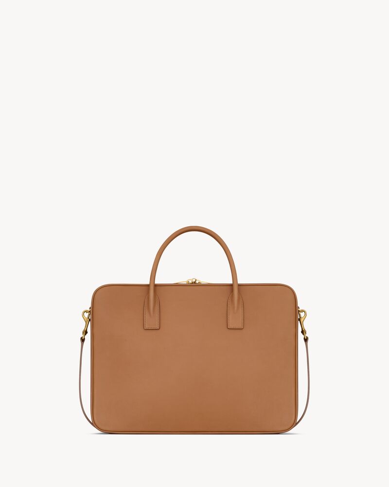 SAC DE JOUR large slim bauletto bag in leather