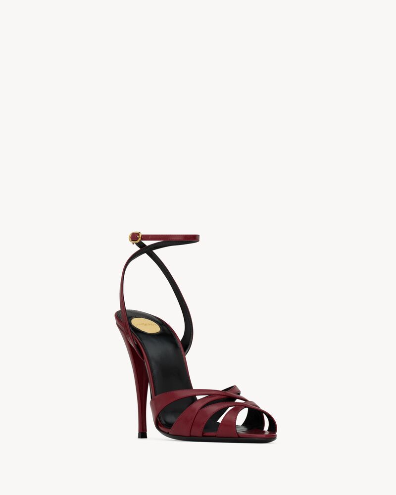 CHANDELLE sandals in smooth leather