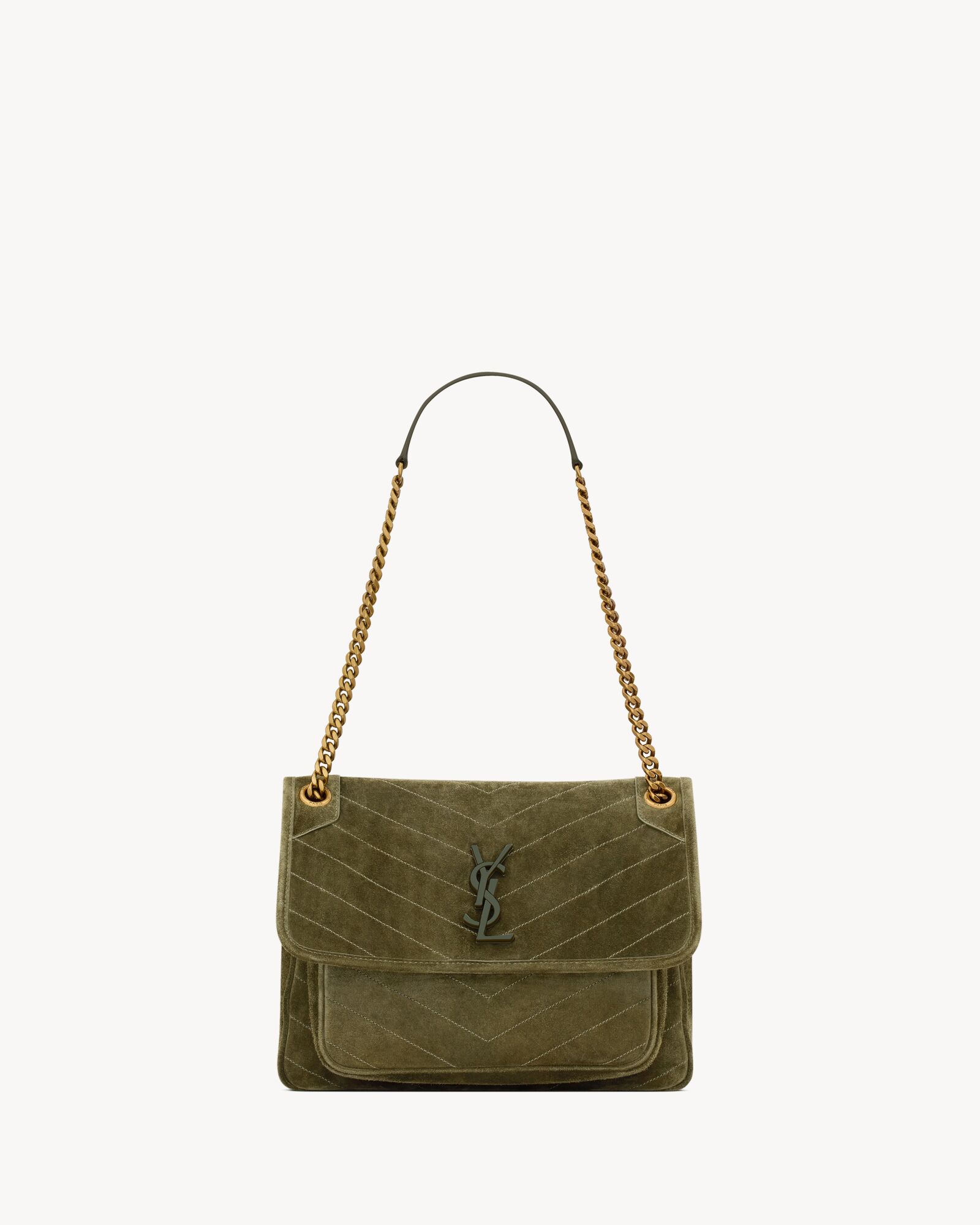 NIKI MEDIUM in suede | Saint Laurent | YSL.com