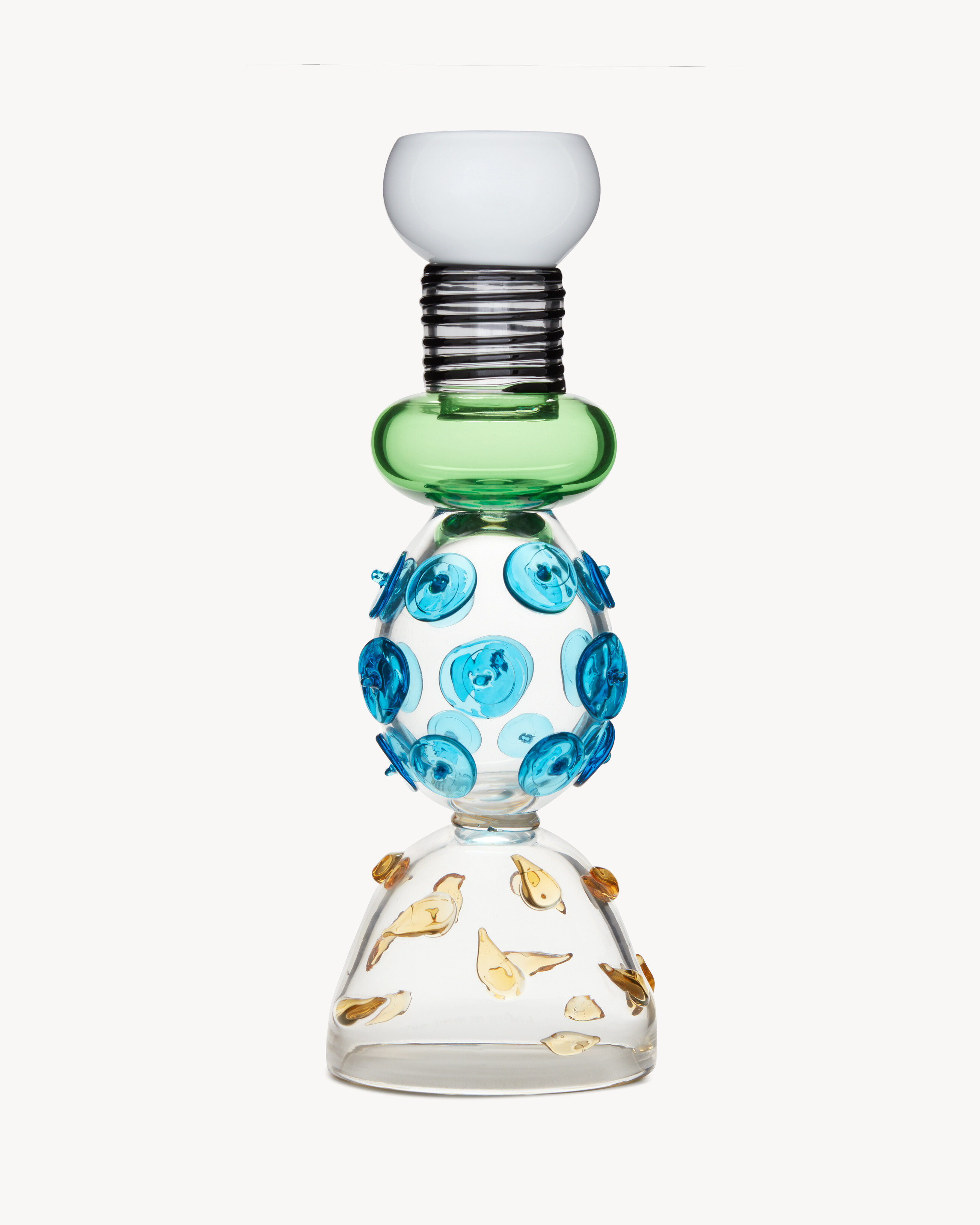 Alcor vase in Blown glass