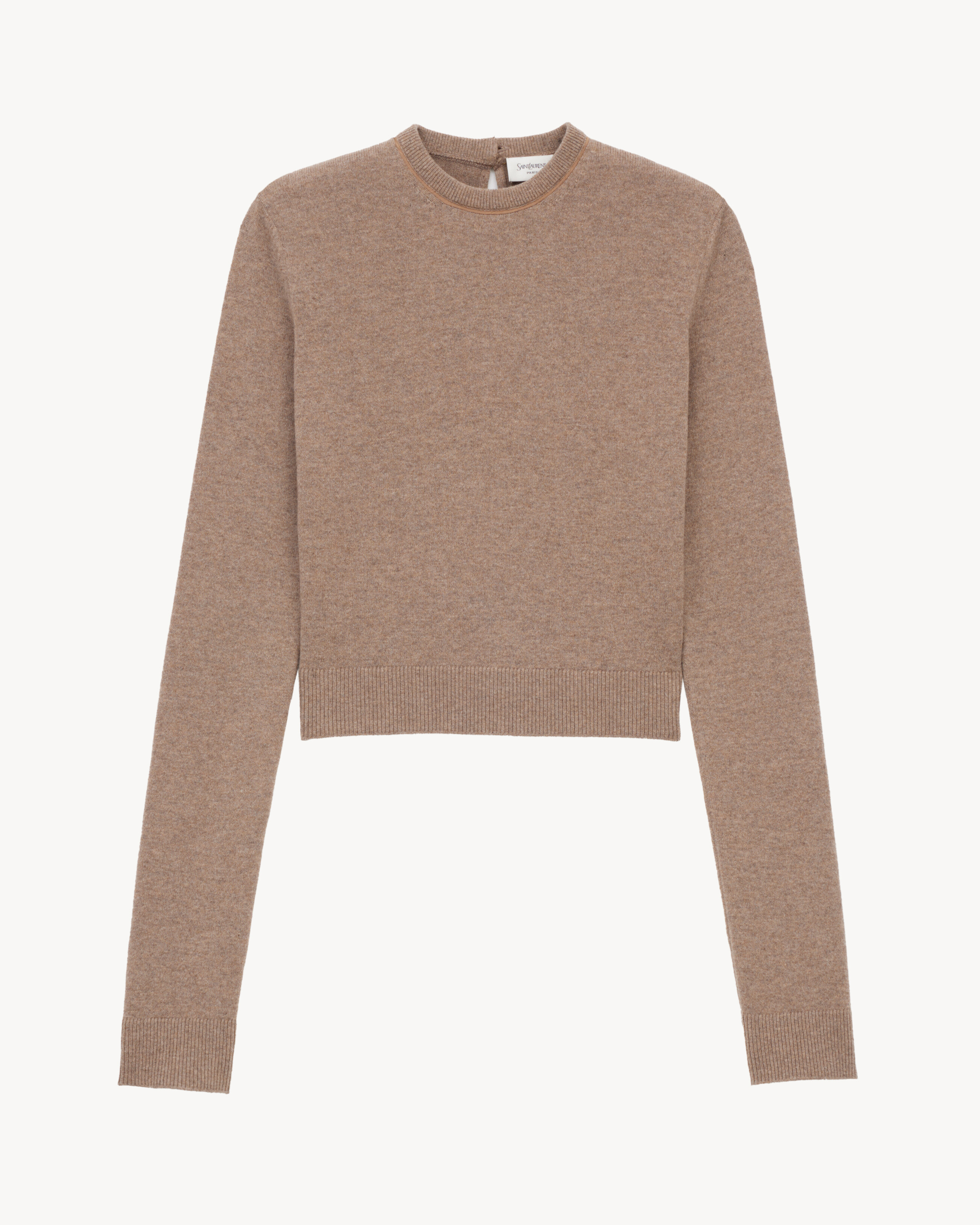 crewneck sweater in wool