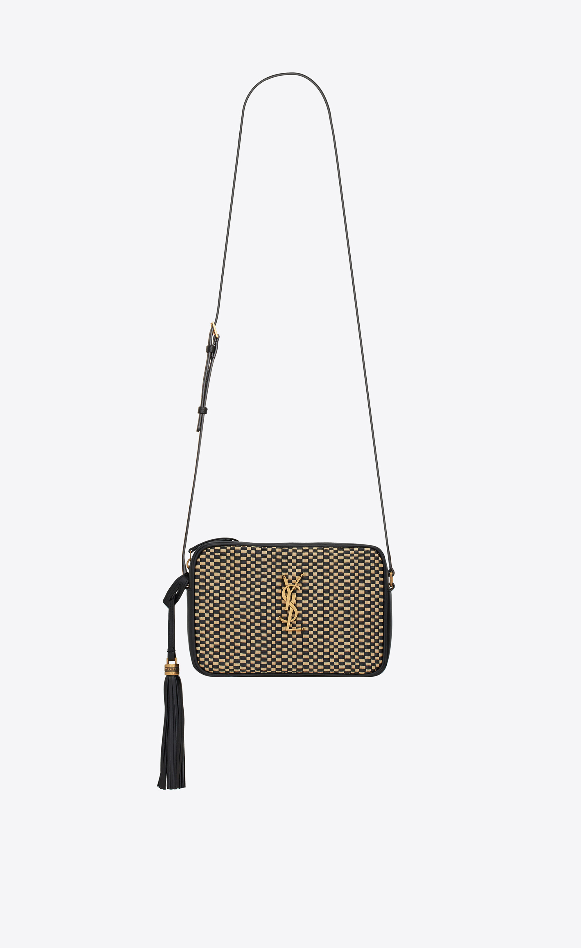 ysl raffia camera bag