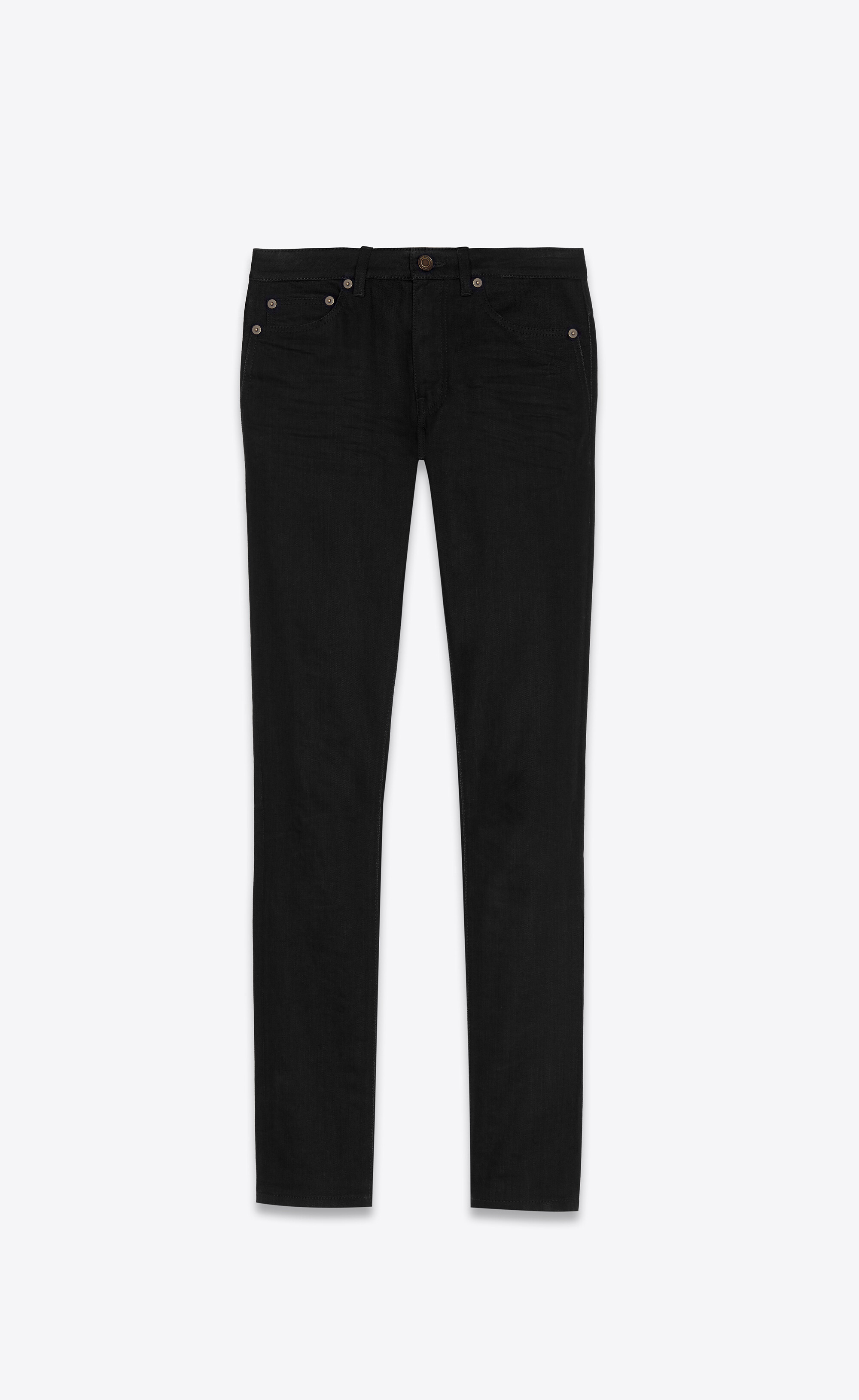 Saint laurent outlet black skinny jeans