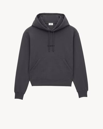 N*☆様 SAINT LAURENT パーカー フーディ SAINT LAURENT HOODIE in Grey & Silver | Saint Laurent | YSL EN-US