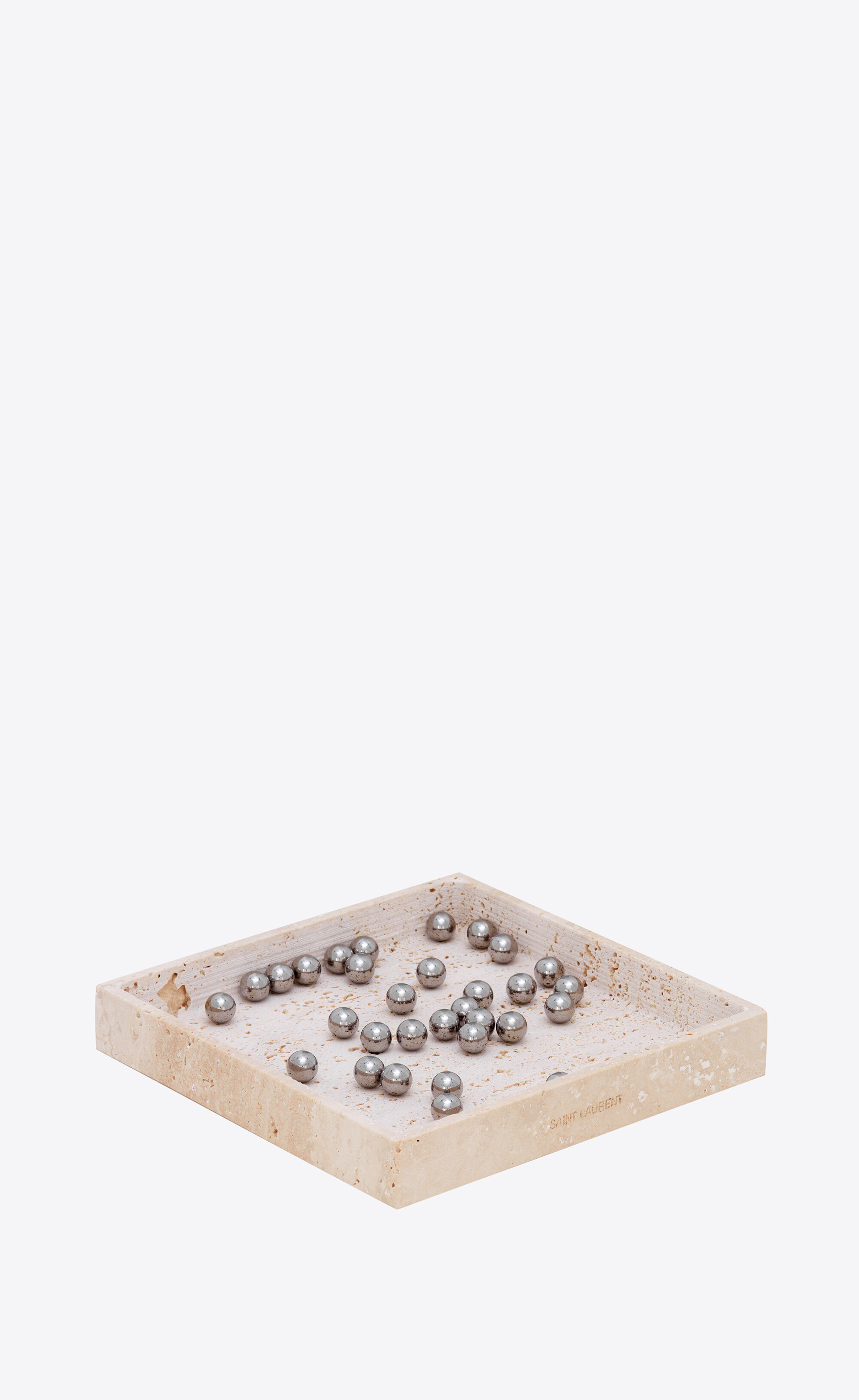 SOLITAIRE IN TRAVERTINE