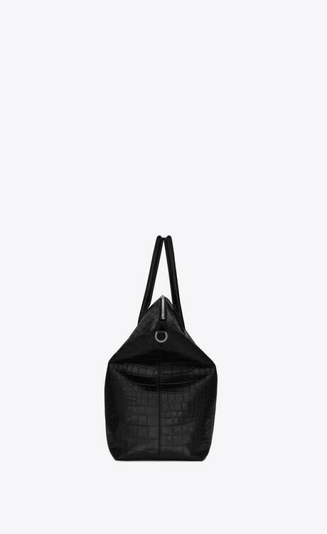 GIANT BOWLING bag in crocodile-embossed leather | Saint Laurent | YSL.com