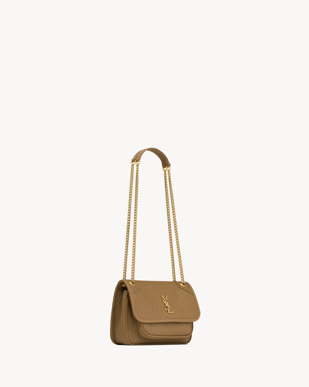 borsa niki mini in pelle di agnello martellata