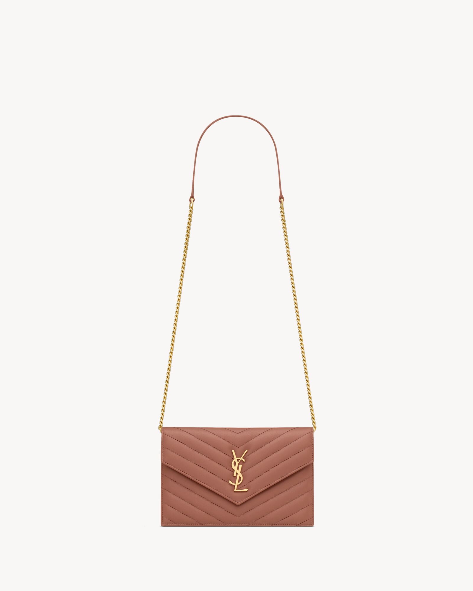 CASSANDRE envelope chain wallet in lambskin — 742920AAA445922