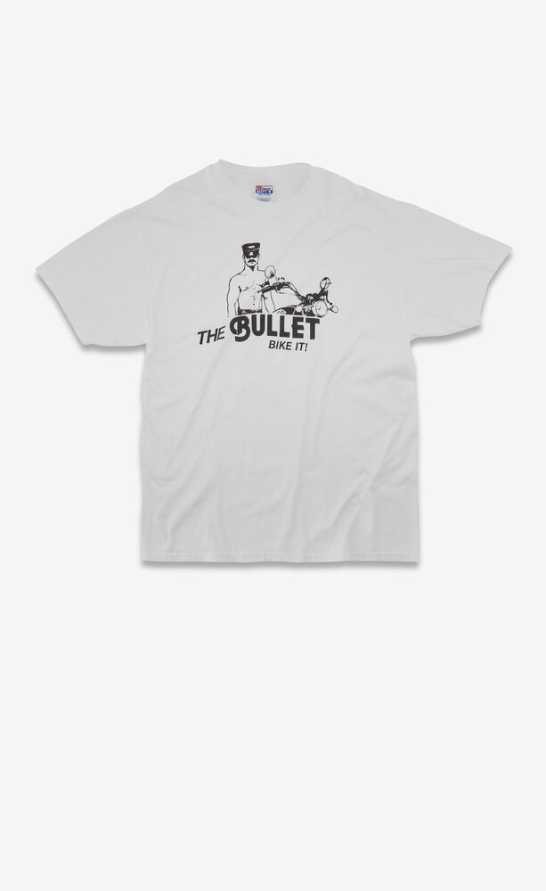 the bullet 1990 t-shirt in cotton