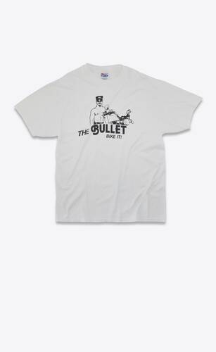 the bullet 1990 t-shirt in cotton