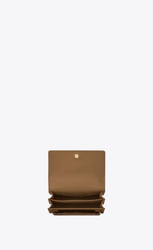 Womens Sunset Bag, 25cm Large Genuine Leather Cowhide Flap Purse, Black  Shoulder Gold Chain Box Bag From Moomoo888, $201.48