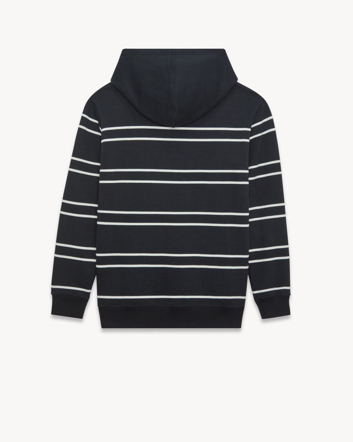 SAINT LAURENT striped hoodie