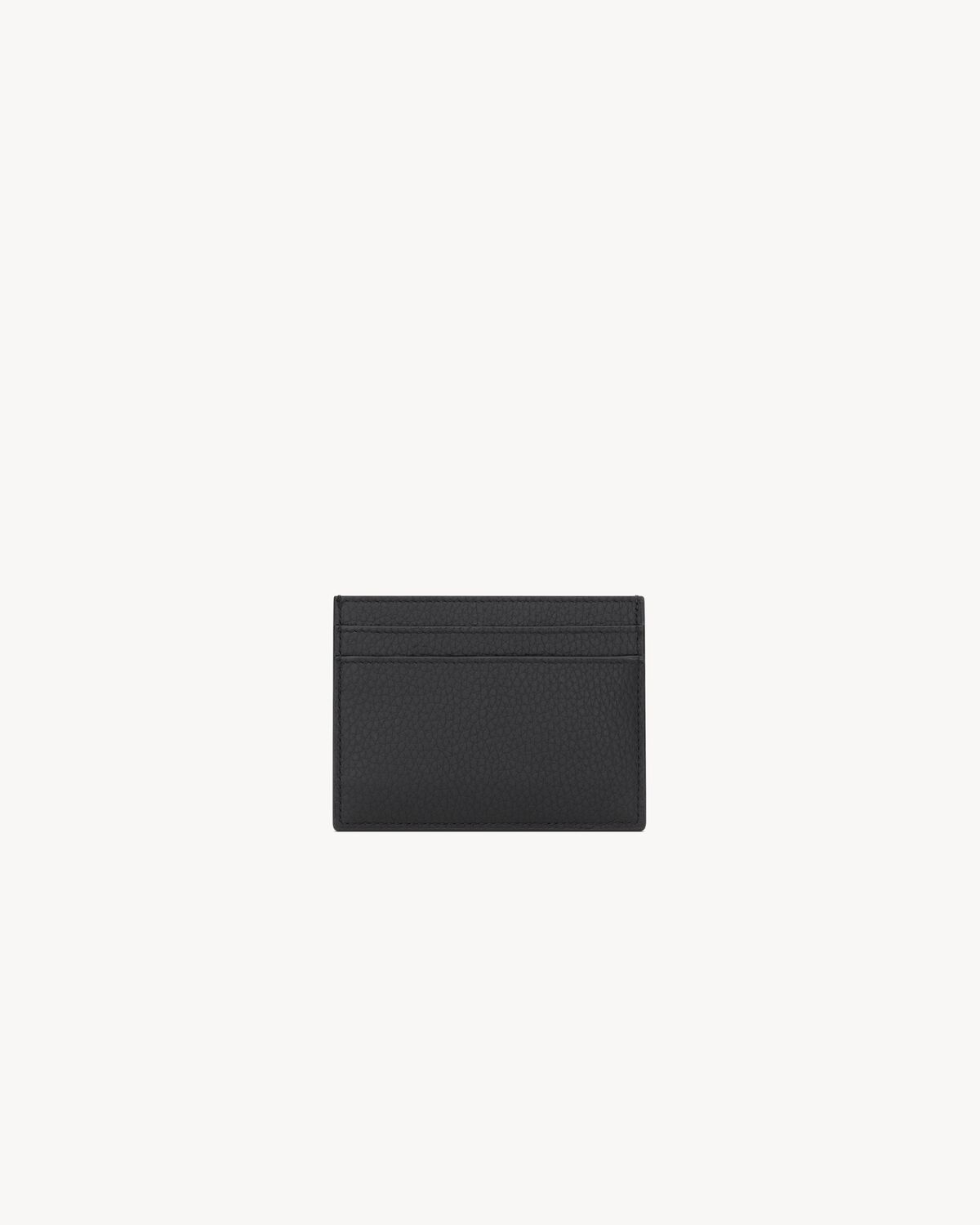 tiny cassandre card case in grained leather