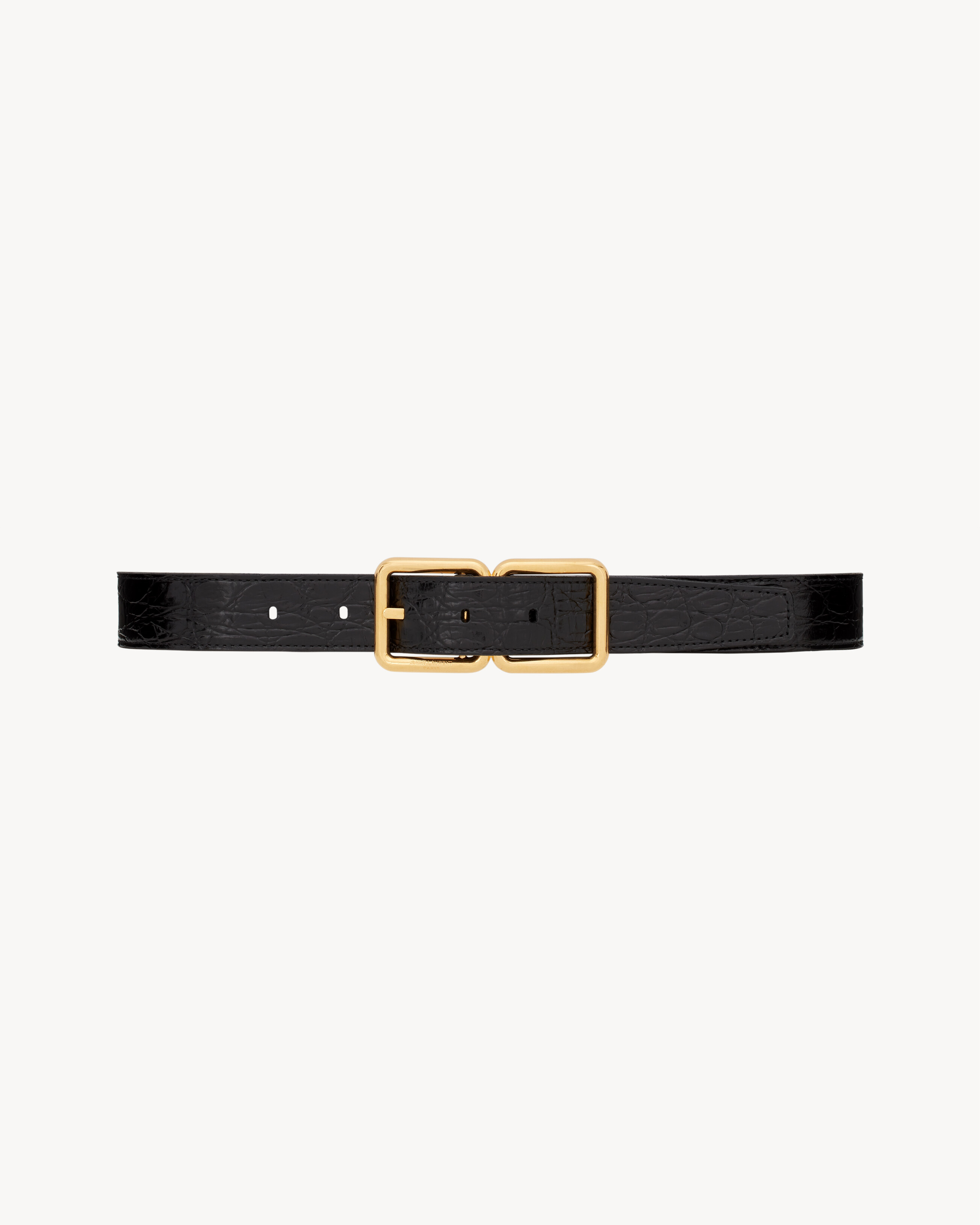 Double buckle belt - 小物