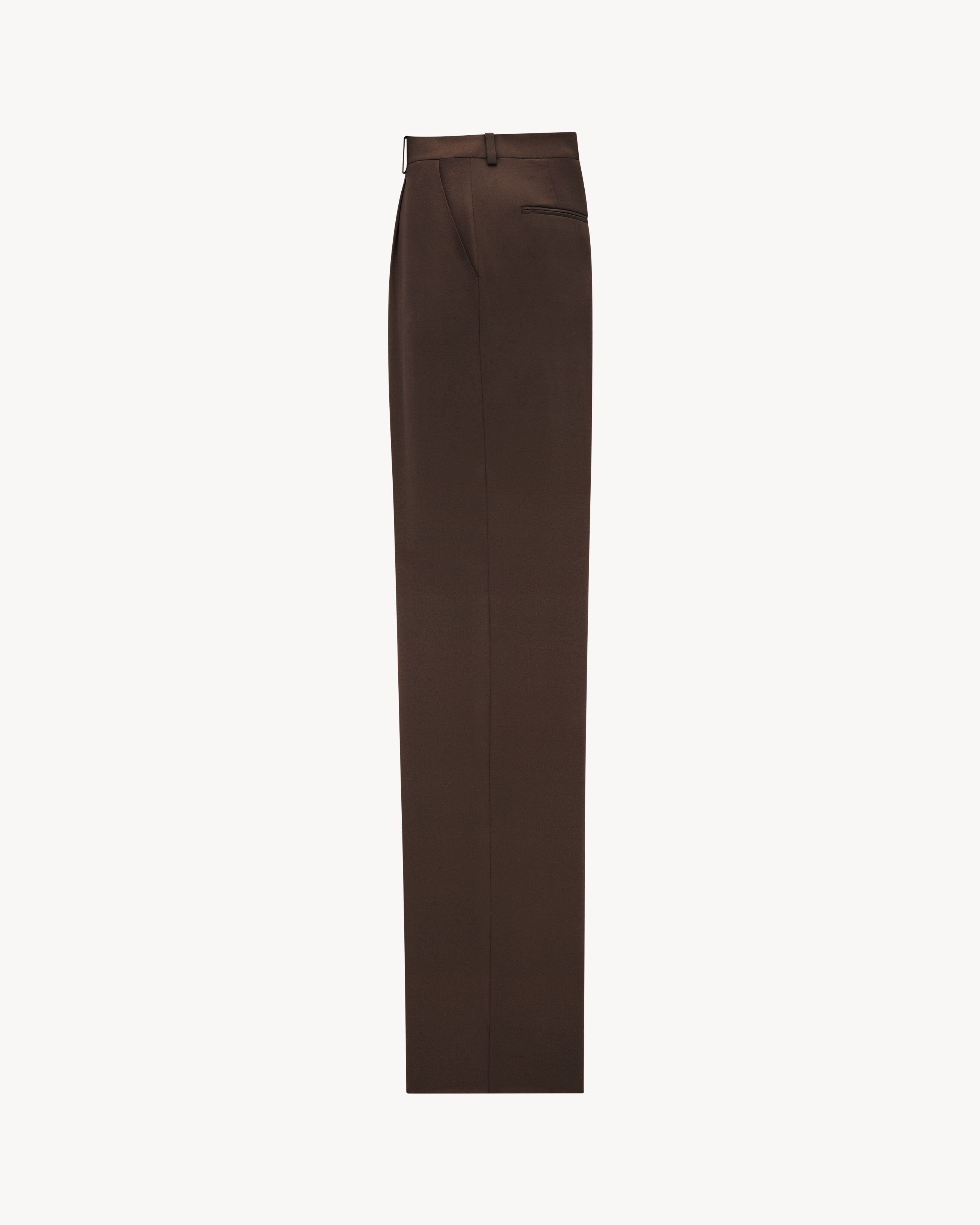 pants in silk crepe