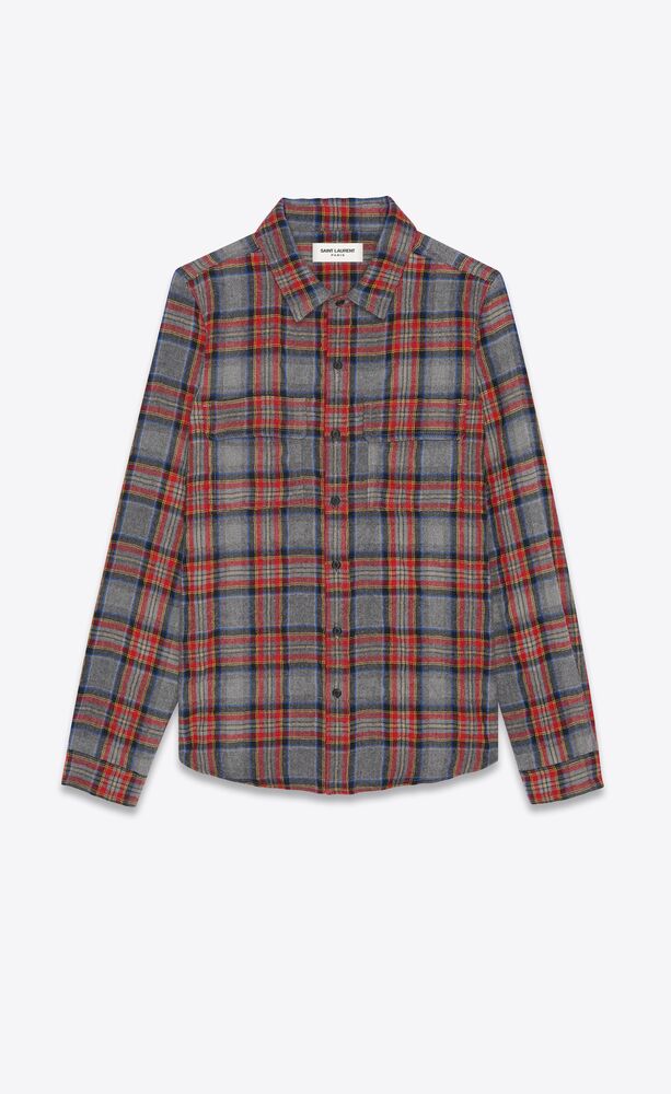 checked shirt womens h