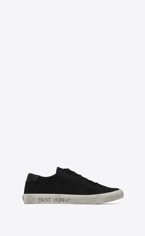malibu sneakers in canvas and leather