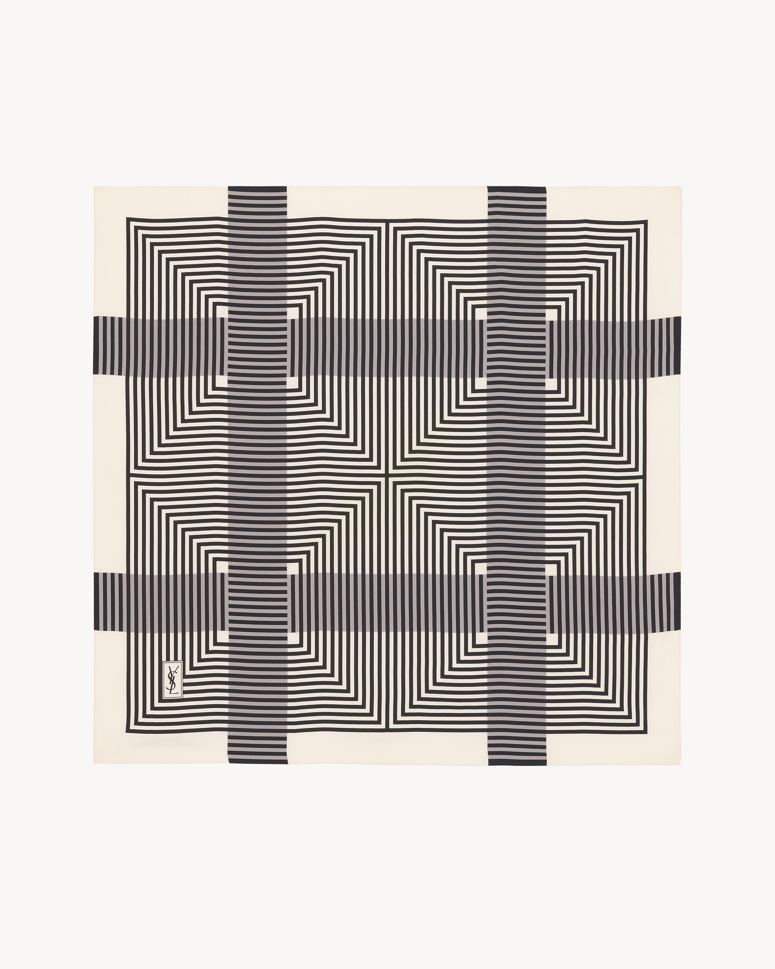 SQUARE SCARF IN SILK TWILL