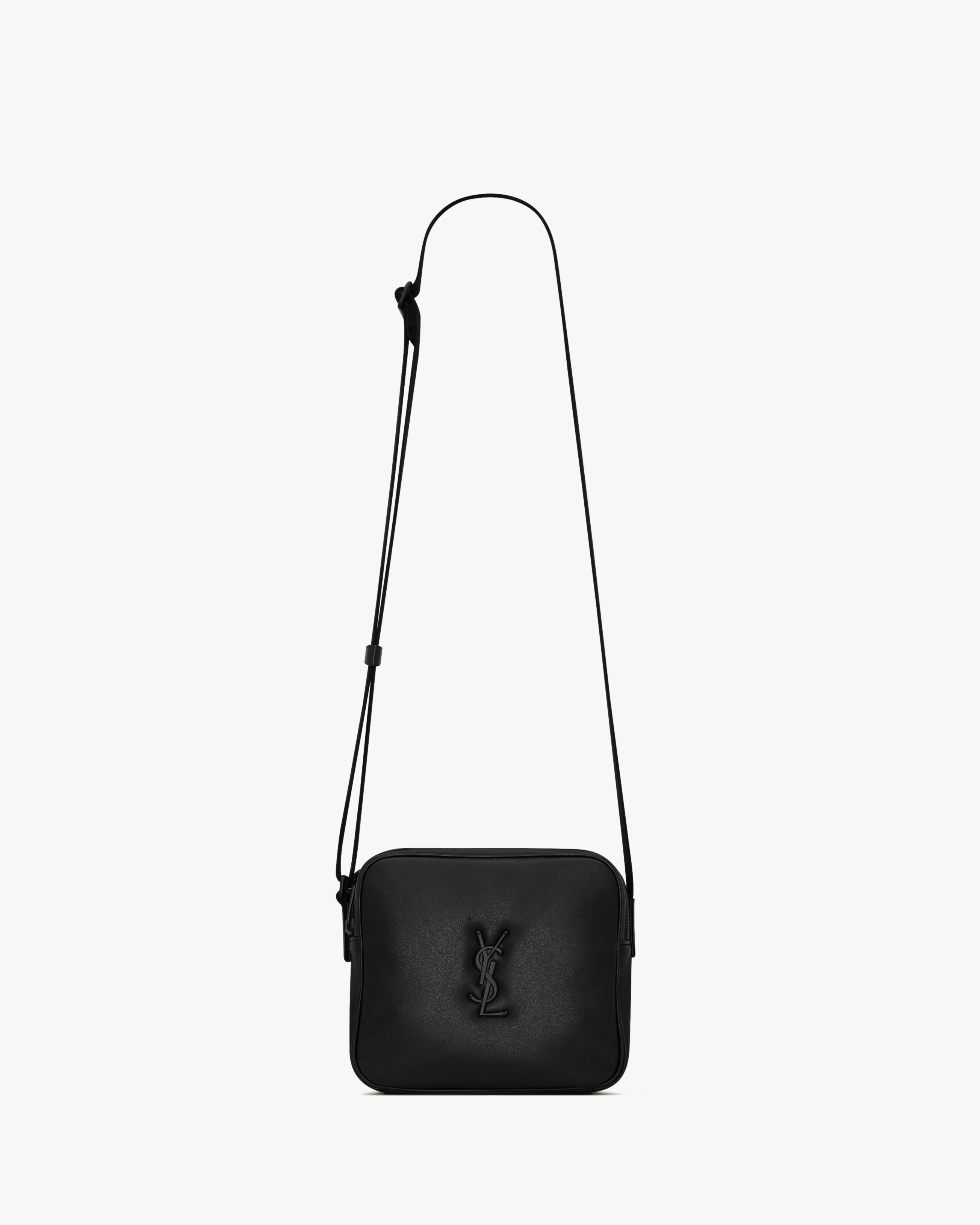 NIKI sac caméra en cuir lisse