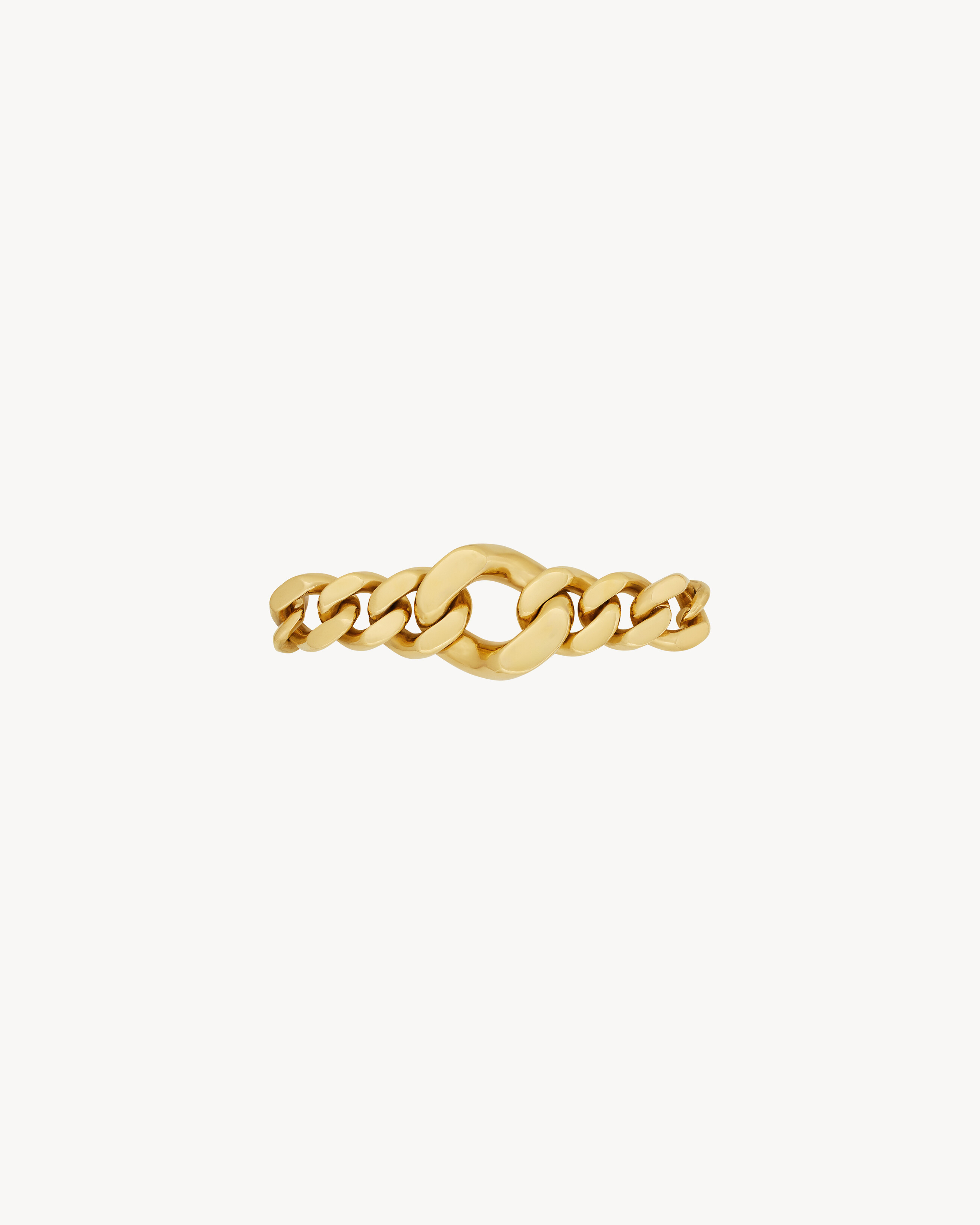 Bracciale con catena dégradé in metallo